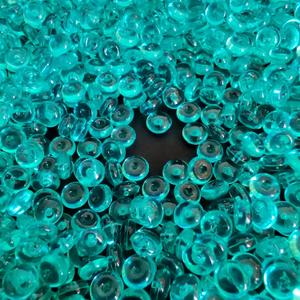 HappyFiller 4400 PCS Teal Tiny Acrylic Beads Gemstone Party Confetti Table Scatters Gems 7mm for Vase Filler,Floral Arrangement,Bridal Shower Decoration,Home Centerpieces,Candle Display