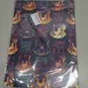 12 Sheets Dog Gaming Wrapping Papers, Puppy Video Game Design Gift Wrap Papers, Gamepad Console Gift Packing Paper Art Paper for Birthday Game Party Decor Game Pet Lover Boys Girls, 28 x 20IN