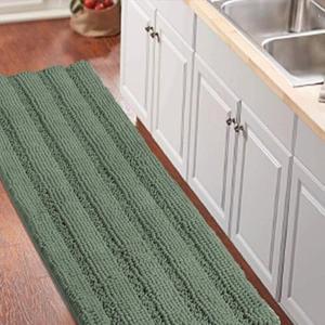 Turquoize Bathroom Runner Rug Extra Long Chenille Area Rug Non-Slip Blue Bathroom Rug Shag Shower Mat Blue Bathroom Rugs Kitchen Rugs Washable Bath Mats for Bathroom 59 x 20 inches, Green Bay Turquoize Bathroom Runner Rug Extra Long Chenille Area Rug Non-Slip Blue Bathroom Rug Shag Shower Mat Blue Bathroom Rugs Kitchen Rugs Washable Bath Mats for Bathroom 59 x 20 inches, Green Bay