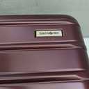 Samsonite Omni 2 Hardside Expandable Luggage with Spinner Wheels, 2-Piece Set (19/ 24), Nature Merlot