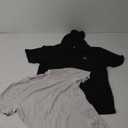NELEUS athletic men's Sports hoodie & crew t shirt combo (Black & grey) for outdoor, gym, athletic, sport Men's SIZE MEDIUM