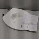 KOHLER K-26801-0 Impro ReadyLatch Quiet Close Elongated Toilet Seat, White Toilet Seat, Grip-Tight Bumpers, New Home Essentials, Slam Prevention