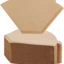 200 Count Coffee Filter #2, 2 Coffee Filters Cone Unbleached Disposable Coffee Filters 2 Cone Paper Fits for Drip and Compatible with Pour Over Coffee Maker(2-6 Cup)