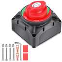 Nilight 600A High Current Battery Switch 12V 24V 48V ON Off Heavy Duty Battery Power Cut Master Switch Disconnect Isolator for Truck Vehicle Trailer RV Marine Boat Yacht