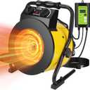 Greenhouse Heater with Thermostat, Outdoor Heaters for Patio, Fast Heating, Overheat Protection, Electric Space Heaters for Greenhouse, Grow Tent, Patio