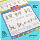 Dan&Darci Cats Cradle String Game Kit - Birthday Gifts for 8 9 10 11 12 Year Old Girl - Unique Gift for Kids, Tween, Preteen Girl Gift - Kids Game Ages 6-8 - Childrens Activity Games