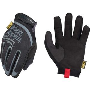 Mechanix Wear: Utility Work Gloves with Secure Fit, Touchscreen Capable, High Dexterity, Synthetic Leather Glove for Multi-purpose Use, Work Gloves for Men, Black (Black, Large)