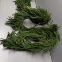 9FT Christmas Garlands Norfolk Pine Garland Real Touch Artificial Faux Greenery Garland for Holiday Indoor Outdoor Decor