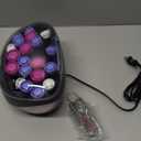 Remington Ionic Conditioning Hair Setter, 20 Velvet Hair Rollers, 6 Large (1), 10 Medium (1"), 4 Small (), Blowout Style Hair Curlers (pink)