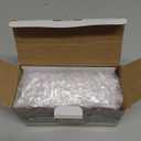 Peakeep Night Light Digital Alarm Clock Battery Operated with Indoor Temperature, Desk Small Clock (White)