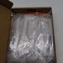 Probrico (10 Pack) 5 inch Holes Centers Square Kitchen Cabinet Handles Stainless Steel Cabinet Drawer Handles Brushed Nickel Euro Bar Pulls 5-1/2 inch Total Length