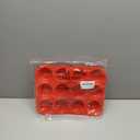 CAKETIME 12 Cups Silicone Muffin Pan - Nonstick Cupcake Pan 1 Pack Regular Size Silicone Mold for Baking