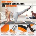 KUTIZE Pilates Bar Kit with Resistance Bands, Pilates Equipment, Multifunctional Pilates Bar for Women & Men, Pilates kit for Hip, Back, Arm, Full-Body Workouts, Home Gym Strength Training Equipment