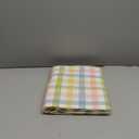 COTTON CRAFT Countryside Classic Gingham Buffalo Check Plaid Tablecloth - Premium Cotton - Spring Easter Bunny Luncheon Dinner - Table Cover - 60 inch x 102 inch - Yellow Multi