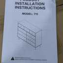 Modern Chest of Drawers with 9 Drawers,Deep Drawers,Clothes Organizer,Large Storage Cabinet for Living Room, Bedroom,Hallway,with Anti-Tipping Device,Brown (15.8"D x 47.2"W x 35.4"H (9 Drawers))