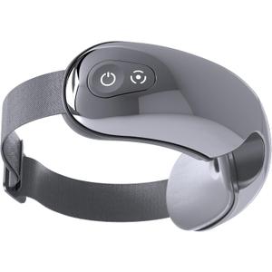 Eye Massager Mask with Heat, Visualization Eye Massager for Dark Circles, Puffiness, Migraines, Heated Eye Mask with Bluetooth Music for Relax Sleep, Gift for Women/Men/Mom/Dad/Grandma/Grandpa -Gray