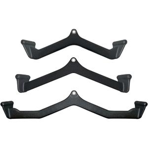 MARSAFIT Ergonomic LAT Pull Down Bars, Back and Triceps Strength Training Equipment, LAT Pulldown Attachments, Cable Attachments for Home Gym (BT0345)
