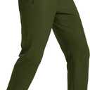 MAGNIVIT Men's Sweatpants with 3 Zipper Pockets Athletic Workout Lightweight Pants Quick Dry Running Joggers for Men (Green)