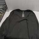 OFEEFAN Sweater Dresses for Women 2025 Fall Winter Puff Long Sleeve Crewneck Bodycon Fleece Ribbed Pullover Fashion Clothing, Black, XXL