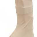 CastCoverz! Walking Boot Cover - Nude Light - Size A - High Top - Fashionable, Protective, and Washable Boot 