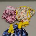 Washable Female Dog Diaper with Suspender - 3 Pack Reusable Super Absorbent & Leakproof Fixed Doggie Diapers for Dogs in Heat Cycle