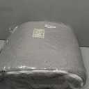 Baby Lounger for Newborn 0-24 Months, Baby Nest Cover Breathable and Soft Cotton, Infant Lounger with U-Shaped Safety Bumper for Cozy Comfort Baby Essentials (Crown Grey)