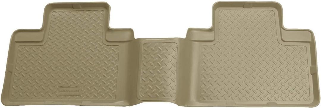 Husky Liners Classic Style Series | 2000 - 2005 Ford Excursion | 3rd Seat Floor Liner, Tan | 73913