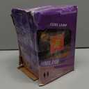 NB Himalayan Pink Salt Lamp 8 x 6 x 6 Inches  Cube Shape Natural Crystal Rock Salt Lamp with Dimmer Switch & Extra Bulb  Warm Amber Glow Night Light for Bedroom, Office & Living Room