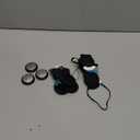 Bnlei Air Tracker Tag Works with Apple Find My (iOS Only) Includes Replaceable Battery, Bluetooth Smart Item Locator Key Finder for Keys, Luggage, Wallet, Pet, Dog, Cat (Black, 3Pack)