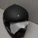 Adult Matte Black Dirt Bike Helmet – Full Face Off-Road Motorcycle, ATV & Motocross Helmet with Sun Visor
