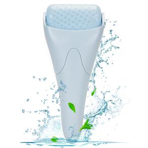 Ice Roller for Face, Eyes, Women Gifts Idea, Therapeutic Cooling to Tighten Brighten Complexion and Reduce Wrinkles, Massager Under Eye Puffiness, Migraine and Pain Relief (Haze Blue)