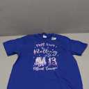 13th Birthday Rolling Into 13 Official Teenager Roller Skate T-Shirt, L