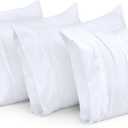 Utopia Bedding King Pillow Cases - Pack of 2 - Envelope Closure - Soft Brushed Microfiber Fabric - Shrinkage and Fade Resistant Pillow Covers King Size 20 X 40 Inches (White)