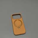 TORRAS Ostand Q3 Silicone for iPhone 17 Pro Max Case, Fit for MagSafe, 360 Spin Ring Stand, Liquid Silicone Cozy Vibrant Grip, Camera Control, Protective Case for iPhone 17 Pro Max, Pastel Orange