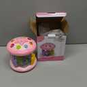 Avesa Baby Toys 6-12 Months Girl Gifts: Babies Ocean Rotating Light Up Musical Toys for Toddlers 1 2 Year Old Crawling Learning Infant Toy 6 7 8 9 10 11 12 Months Old Baby Girl Gift (Pink)