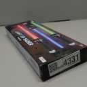 3 Pack Light Up Saber for Kids, Extendable Light Up Toy Sword for Kids Adult, Blue, Red, Green Light Up Saver for Kids 3-8, Light Up Sword Set Gift for Boy Girl Party Halloween