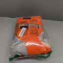 Lelepet Dog Coat Warm Dog Winter Coat Waterproof Dogs Jacket with Harness Built in Reflective Pet Fleece Vest Zip-Up Cold Weather Coats for Large Dogs Turtleneck Windproof Coats Boxer Blaze Orange XL