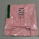 MSDADA Desk Book Stand Metal Reading Rest Book Holder Adjustable Cookbook Documents Holder Portable Sturdy Bookstands for Recipes Textbooks Tablet Music Books with Page Clips (Light Pink)