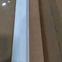 PetSafe Sliding Glass Pet Door - No-Cut DIY Install Doggy Door for Renters - Aluminum Frame - Adjustable Height 91 7/16" to 96" - Ideal for Medium Dogs Up to 40 lb - White