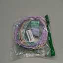 Dayaoncy Compatible with iPhone 17/16/15 Charge Fast Charging, 20W USB C Wall Charger with 3Pack 10FT USB C Cable, Type C Fast Charger Compatible with Phone/Android/Phone/Samsumg/Pad (Purple Green Pink)