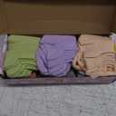 Comfoex 12 Pairs Girls Athletic Ankle Socks for 4-6 6-8 8-10 Years Old - Cotton Short Socks for Little Big Kids