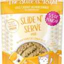 Weruva Wet Cat Food, The Slice is Right with Wild Caught Salmon Pate, 2.8oz Slide N Serve Pouch, Pack of 12, Best By: 09/28/25