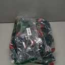 DEWENWILS C7 LED Christmas Lights Outdoor, 33.3ft 50LED Christmas String Lights, Outdoor Decorations for Christmas Tree, Patio, Garden, Yard, Green Wire, Red & White, UL Listed