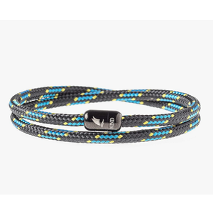 Wind Passion - Men’s Bracelet, Durable Rope Wristband for Men, Versatile Pulseras Para Hombres - Waterproof, Magnetic Clasp, Ideal for Outdoor & Fashion, Blue