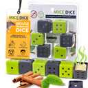Peppermint Oil for Mice - Mice Dice Mouse Solution for Home and Outdoor - 6 Pack