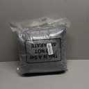 Honeydak Bubble Faux Fur Stuffed Animal Storage Bean Bag Chair Cover (No Filler), Bubble Plush Stuffed Bean Bag Chair Cover Without Filling for Home Bedroom Decor Organizing(L,Dark Gray)