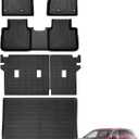 Car Floor Mats for Nissan Rogue 2021-2025 2026, Not for Sport, Black