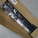 Curtain Rods for windows 66-120 inch, 5/8 inch Decorative Matte Black Splicing Heavy Duty Metal Curtain Rod set with Brackets