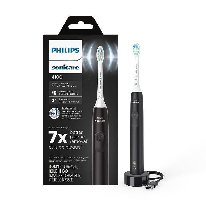 Philips Sonicare 4100 Rechargeable Electric Toothbrush, with Press