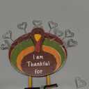 Spiareal Thanksgiving Activity for Kids Families Turkey Table Centerpiece Give Thanks & Start a New Holiday Tradition Turkey Coaster Craft Friendsgiving Gift Fall Festival Party Favors Supplies